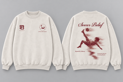 Beyond the Ordinary—Washed Oversized Crewneck