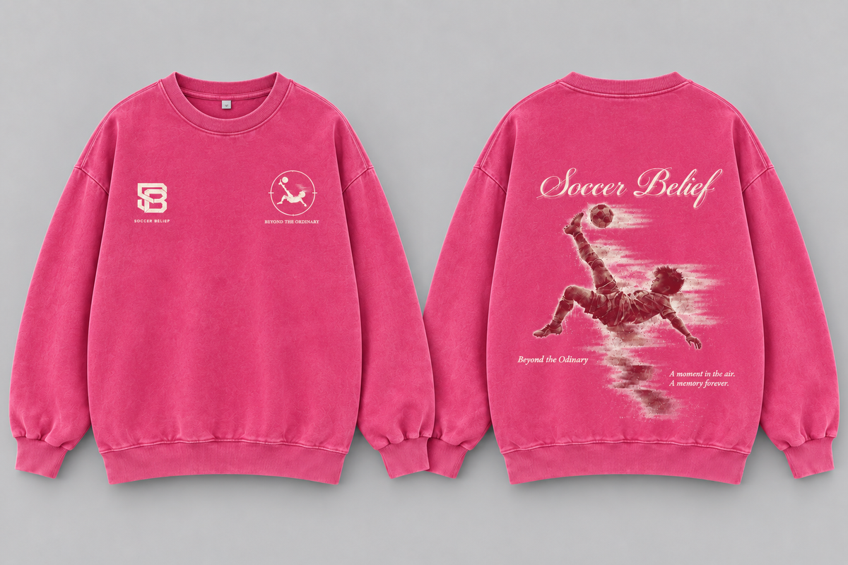 Beyond the Ordinary—Washed Oversized Crewneck