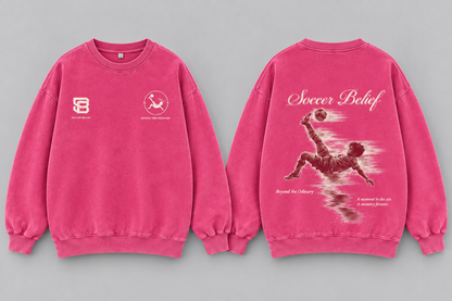 Beyond the Ordinary—Washed Oversized Crewneck
