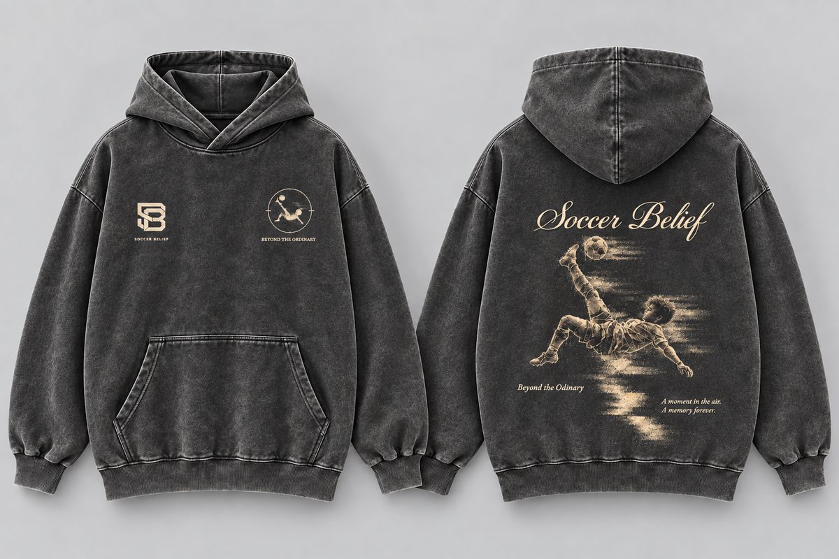 Beyond the Ordinary— Washed Oversized Hoodie