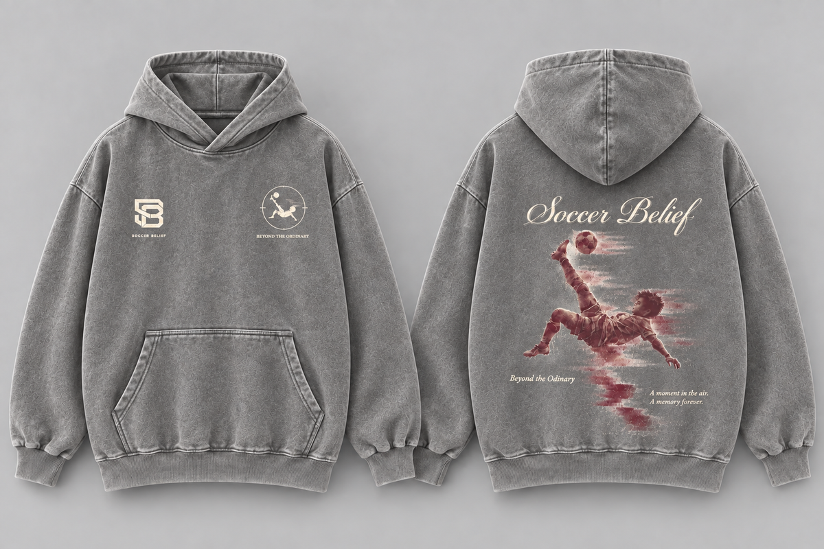 Beyond the Ordinary— Washed Oversized Hoodie
