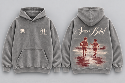 TOGETHER—Washed Oversized Hoodie