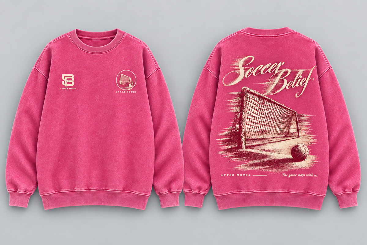AFTER HOURS—Washed Oversized Crewneck