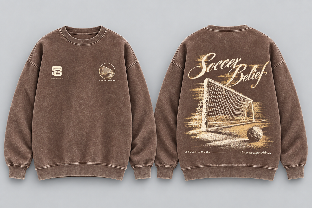 AFTER HOURS—Washed Oversized Crewneck
