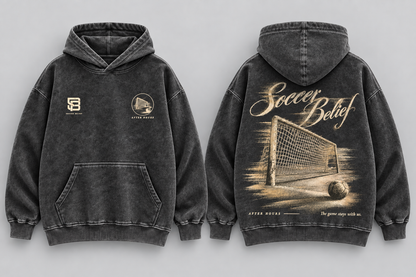 AFTER HOURS—Washed Oversized Hoodie