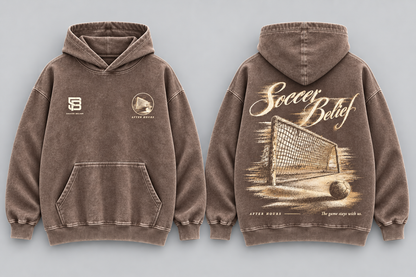AFTER HOURS—Washed Oversized Hoodie