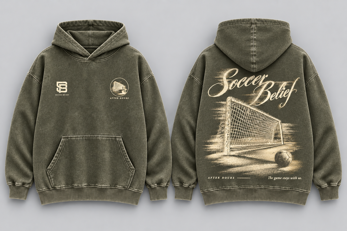 AFTER HOURS—Washed Oversized Hoodie