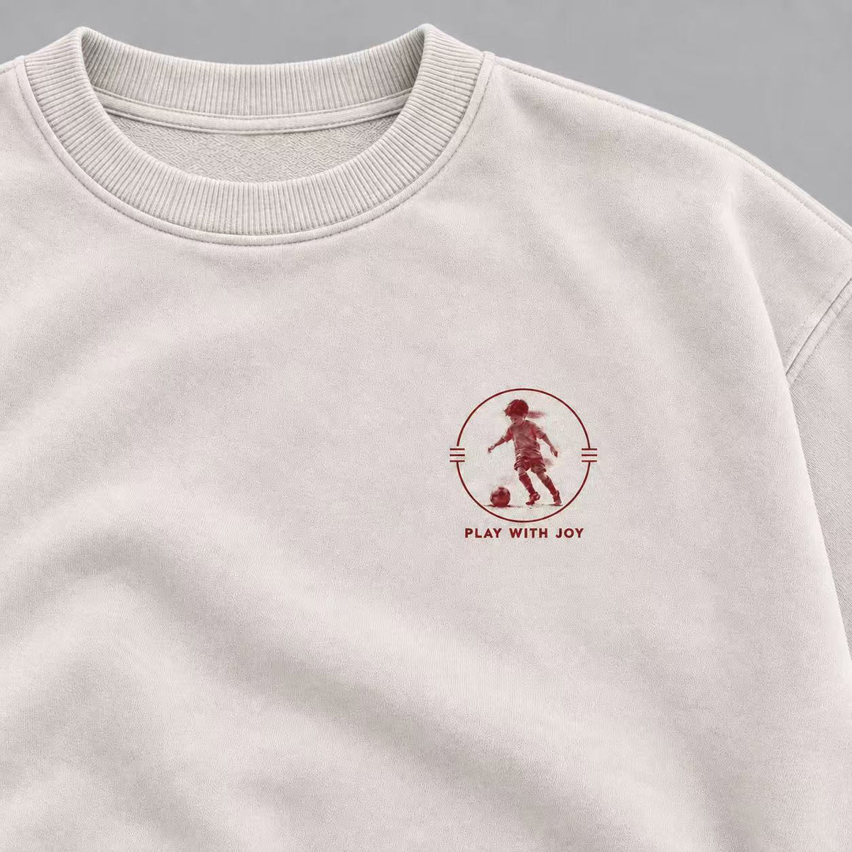 Play with Joy — Washed Oversized Crewneck