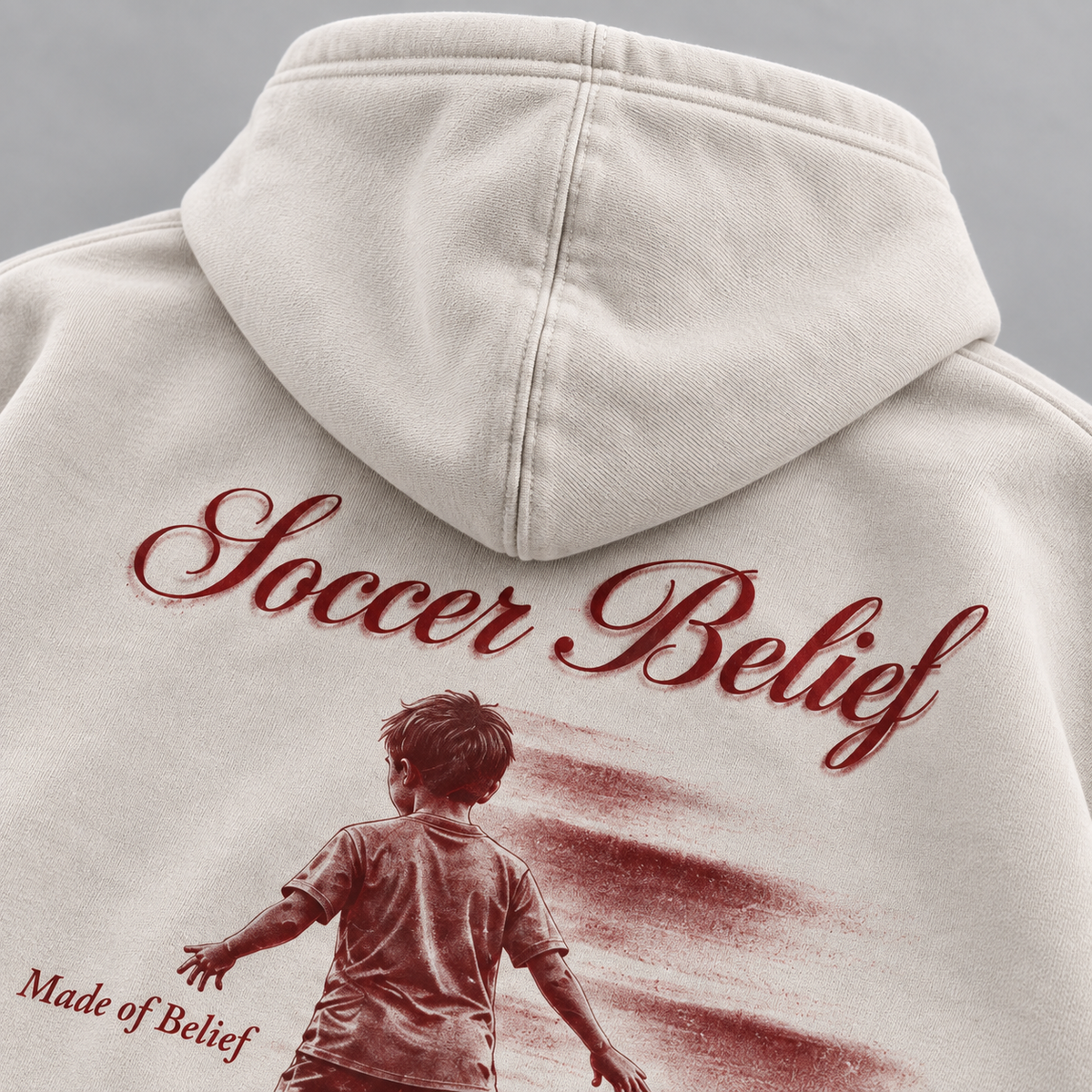 Made of Belief— Washed Oversized Hoodie