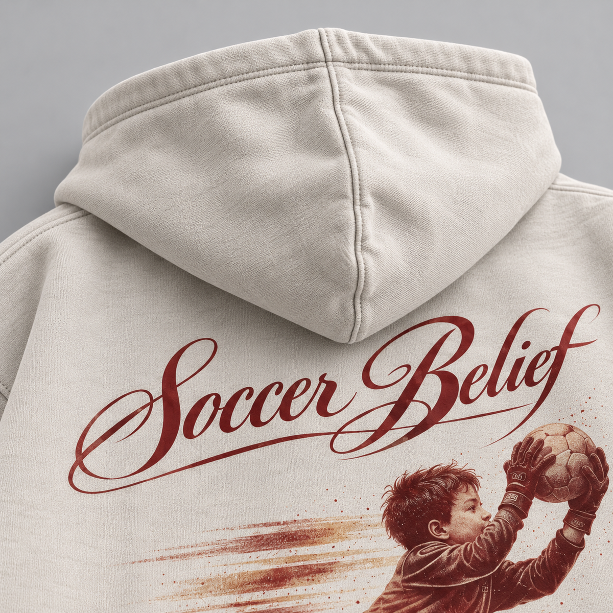 Last Line — Washed Oversized Hoodie