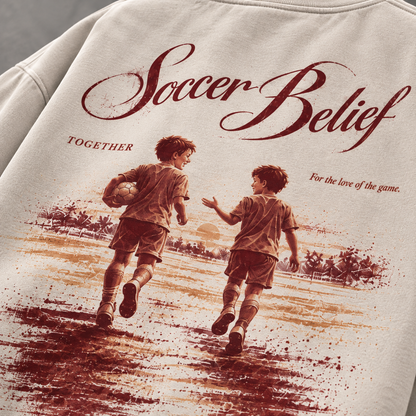 TOGETHER—Washed Oversized Crewneck