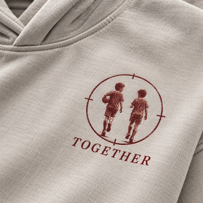 TOGETHER—Washed Oversized Hoodie