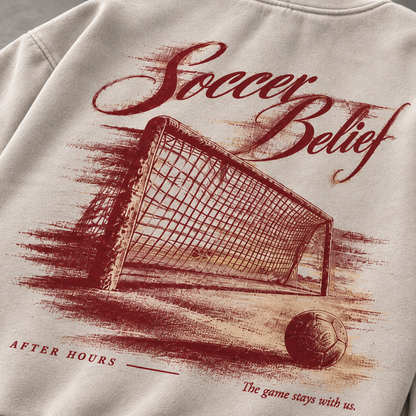 AFTER HOURS—Washed Oversized Crewneck
