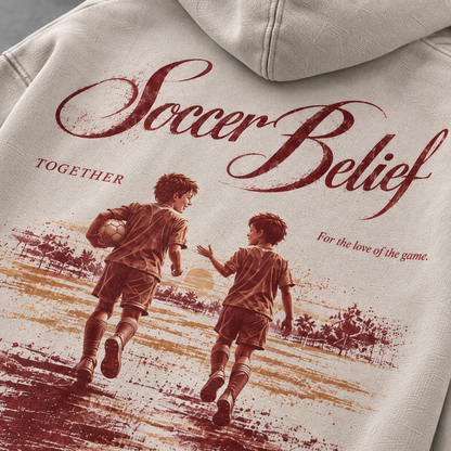 TOGETHER—Washed Oversized Hoodie