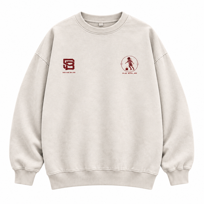 Play with Joy — Washed Oversized Crewneck