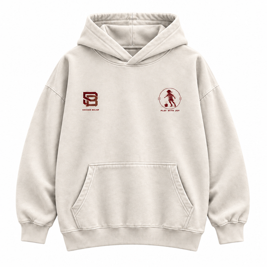 Play with Joy — Washed Oversized Hoodie