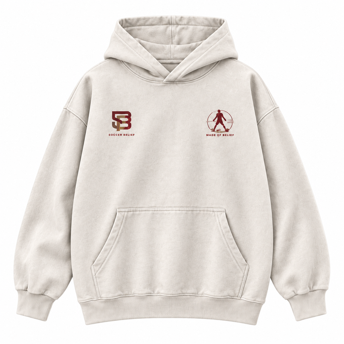Made of Belief— Washed Oversized Hoodie