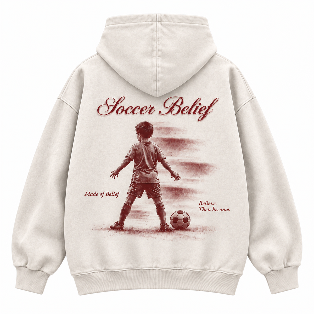 Made of Belief— Washed Oversized Hoodie