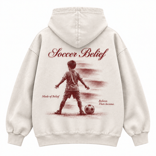 Made of Belief— Washed Oversized Hoodie