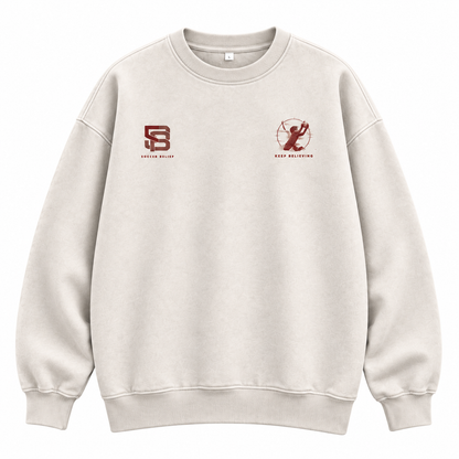 Last Line— Washed Oversized Crewneck