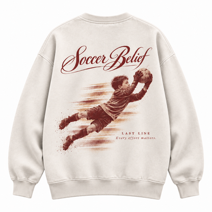 Last Line— Washed Oversized Crewneck