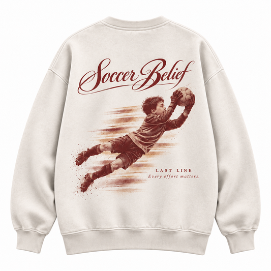 Last Line— Washed Oversized Crewneck