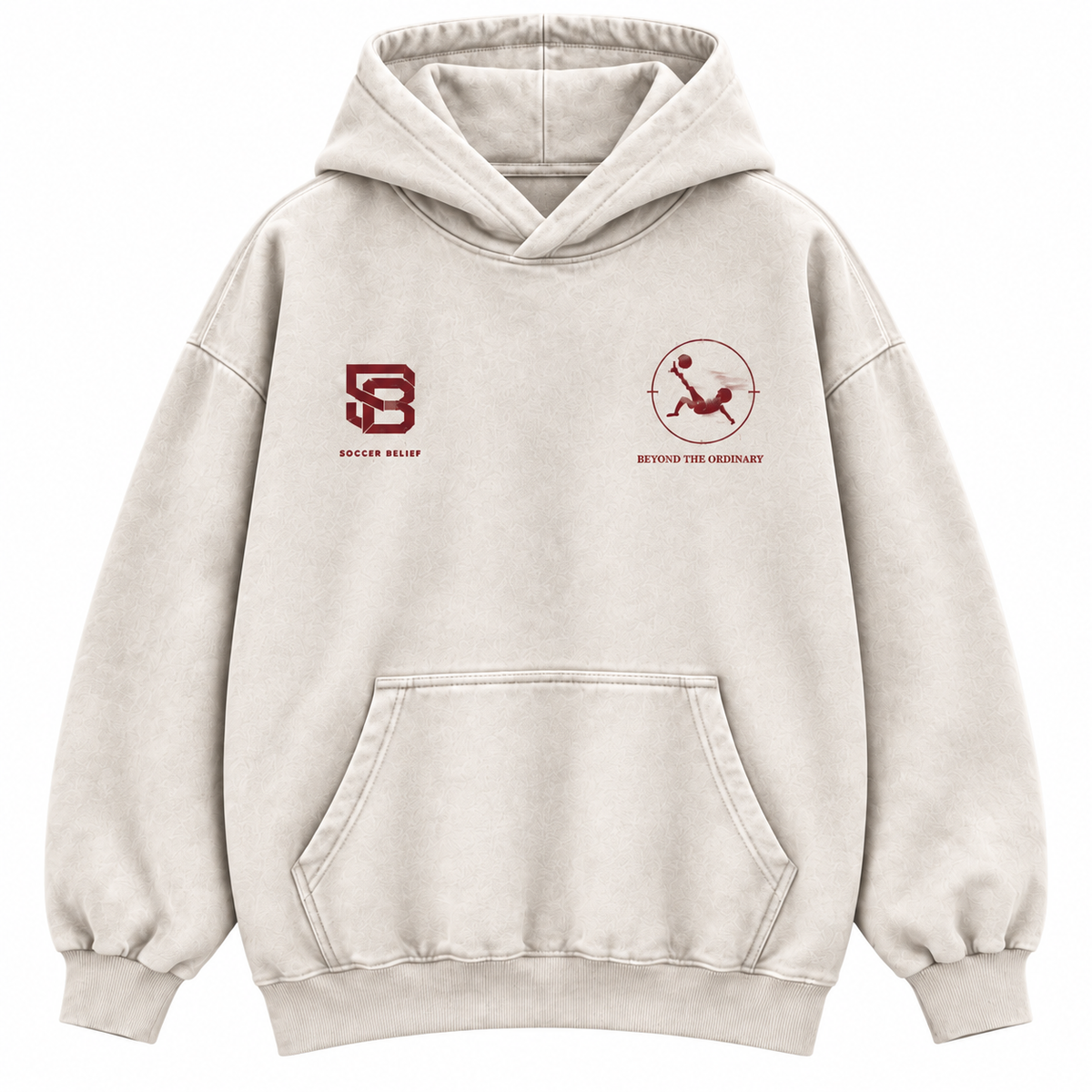 Beyond the Ordinary— Washed Oversized Hoodie