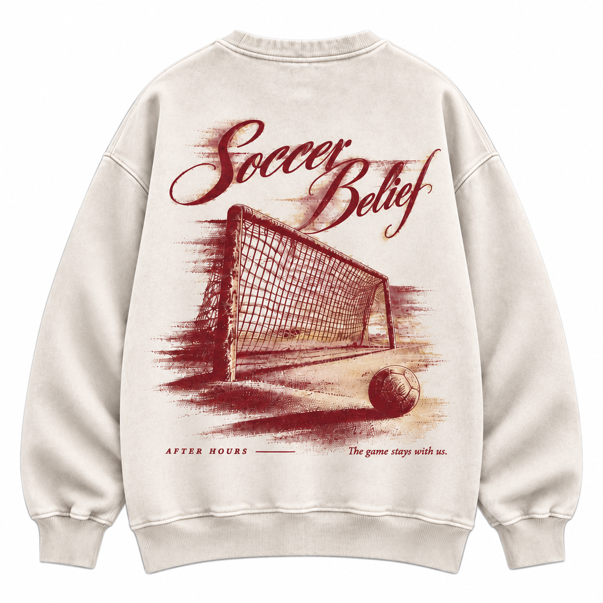 AFTER HOURS—Washed Oversized Crewneck