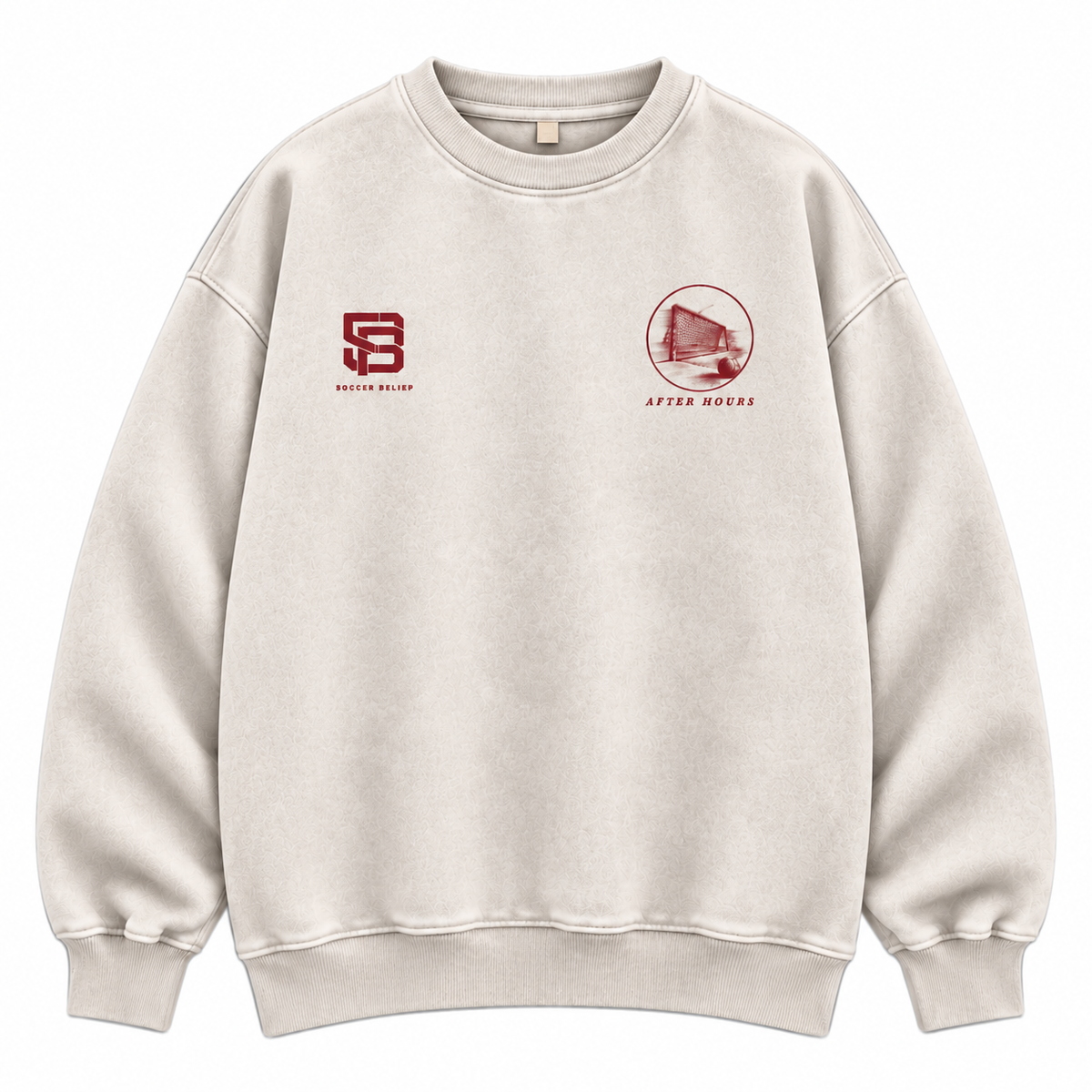 AFTER HOURS—Washed Oversized Crewneck