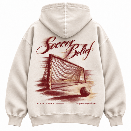 AFTER HOURS—Washed Oversized Hoodie