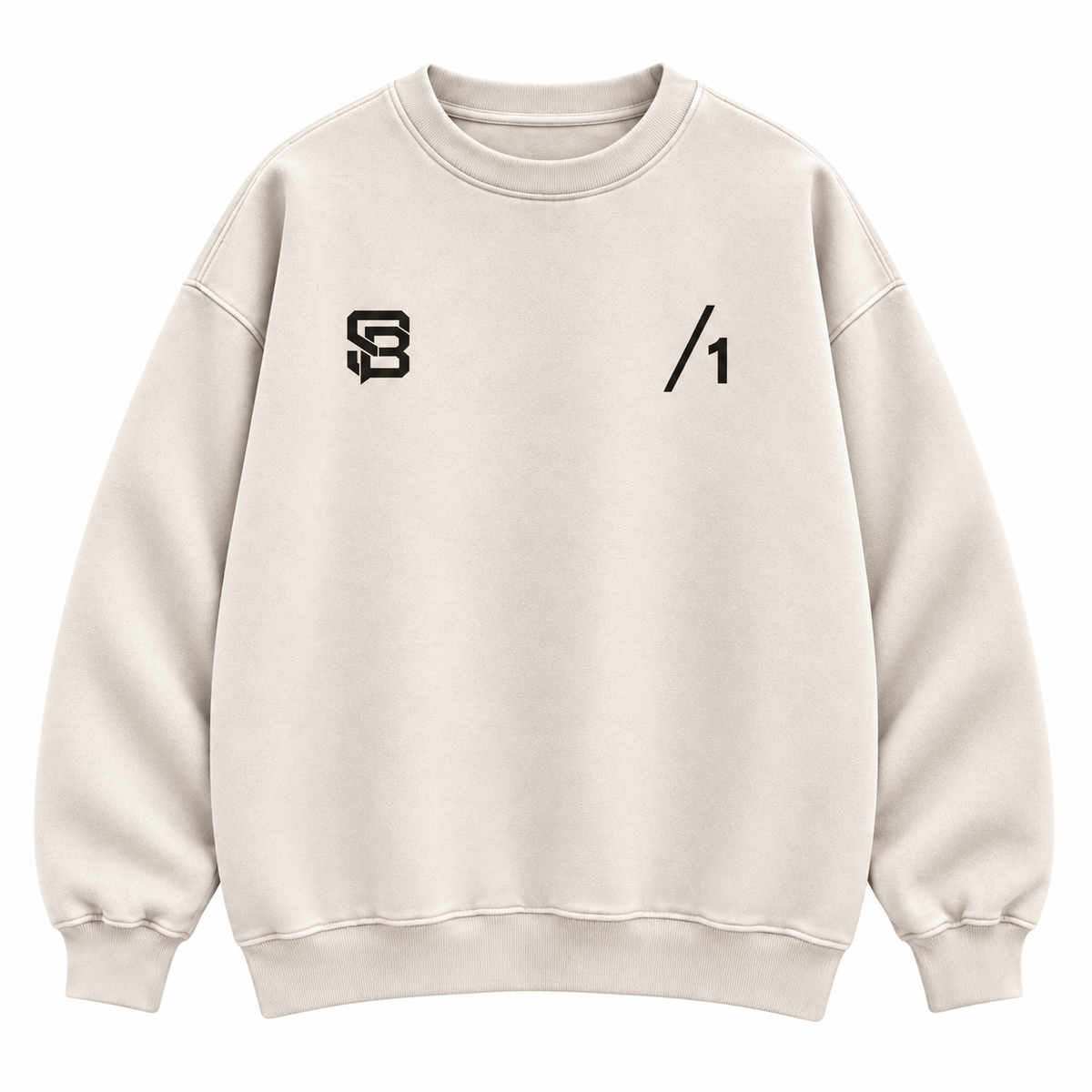 FIRST CHOICE — Washed Oversized Crewneck