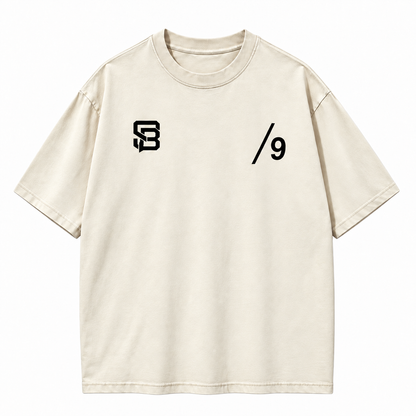 Not Just a Number #9 — Washed Oversized Tee