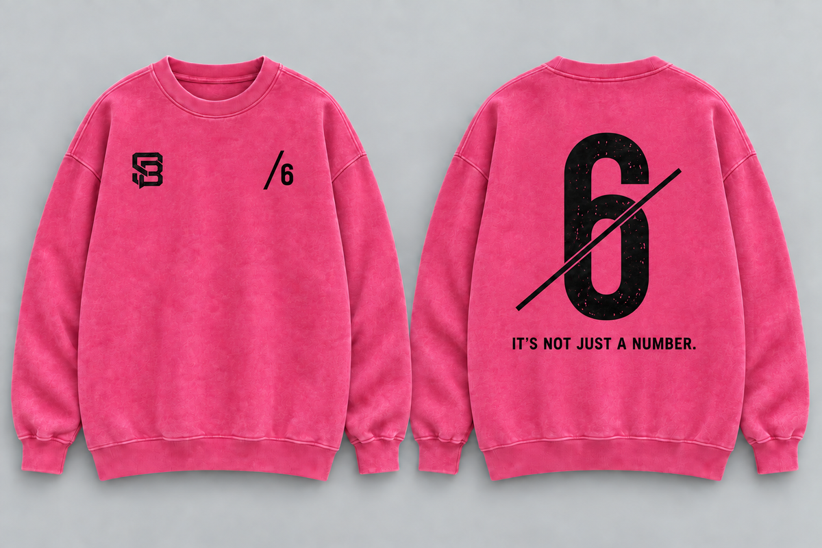 THE ANCHOR — Washed Oversized Crewneck