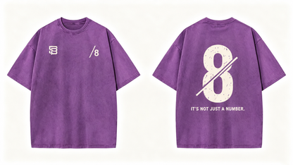 Not Just a Number #8 — Washed Oversized Tee