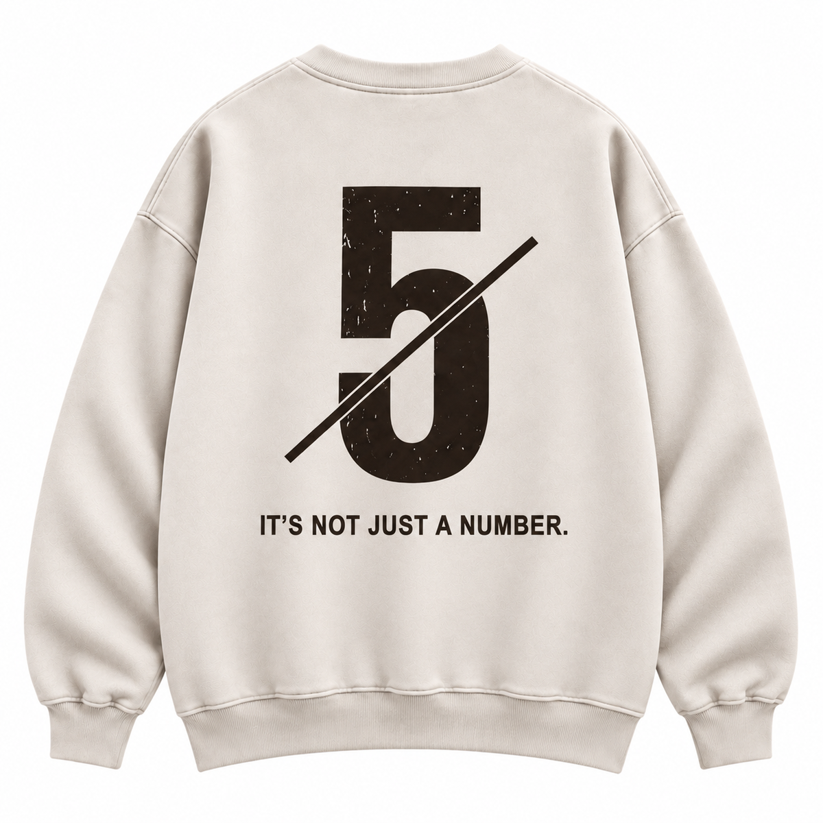 HOLD THE LINE — Washed Oversized Crewneck