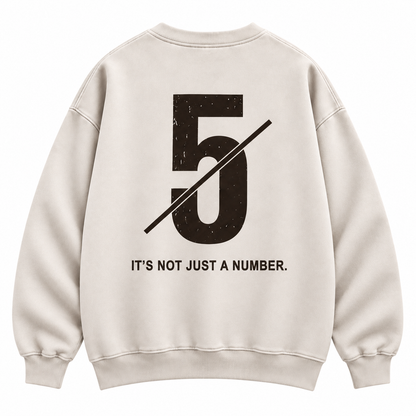 HOLD THE LINE — Washed Oversized Crewneck