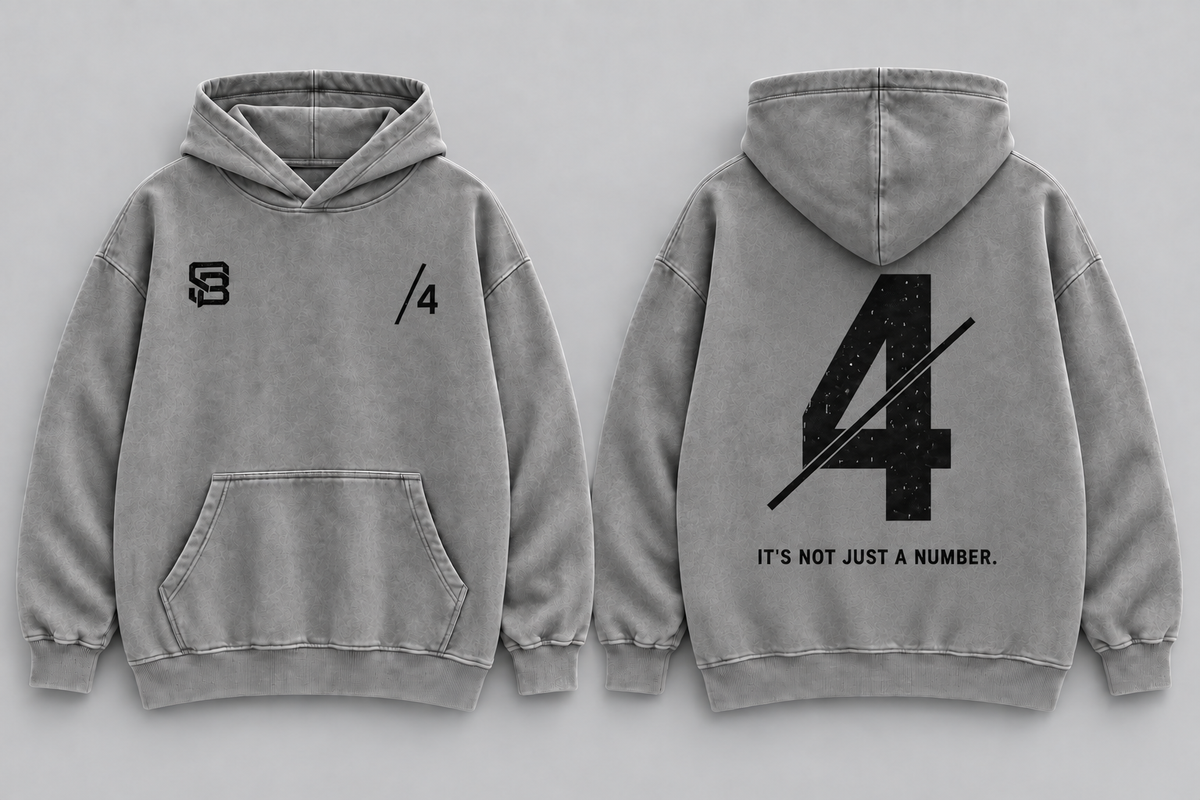 THE ANCHOR — Washed Oversized Hoodie