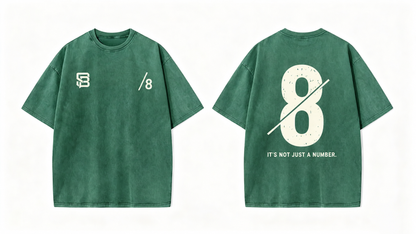 Not Just a Number #8 — Washed Oversized Tee