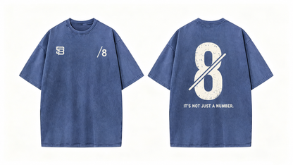 Not Just a Number #8 — Washed Oversized Tee