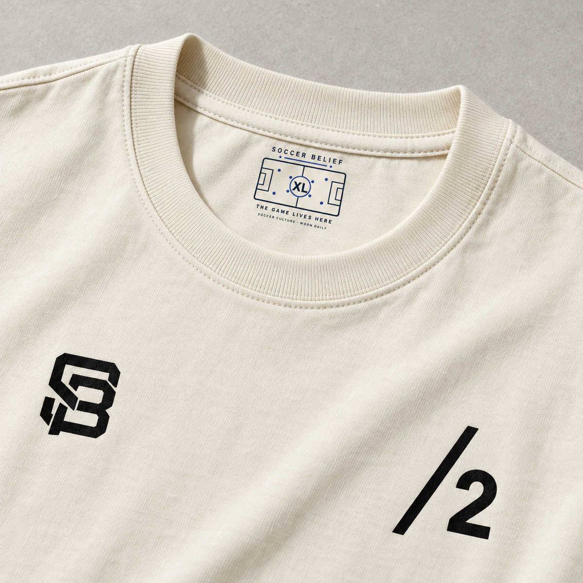 Not Just a Number #2 — Washed Oversized Tee