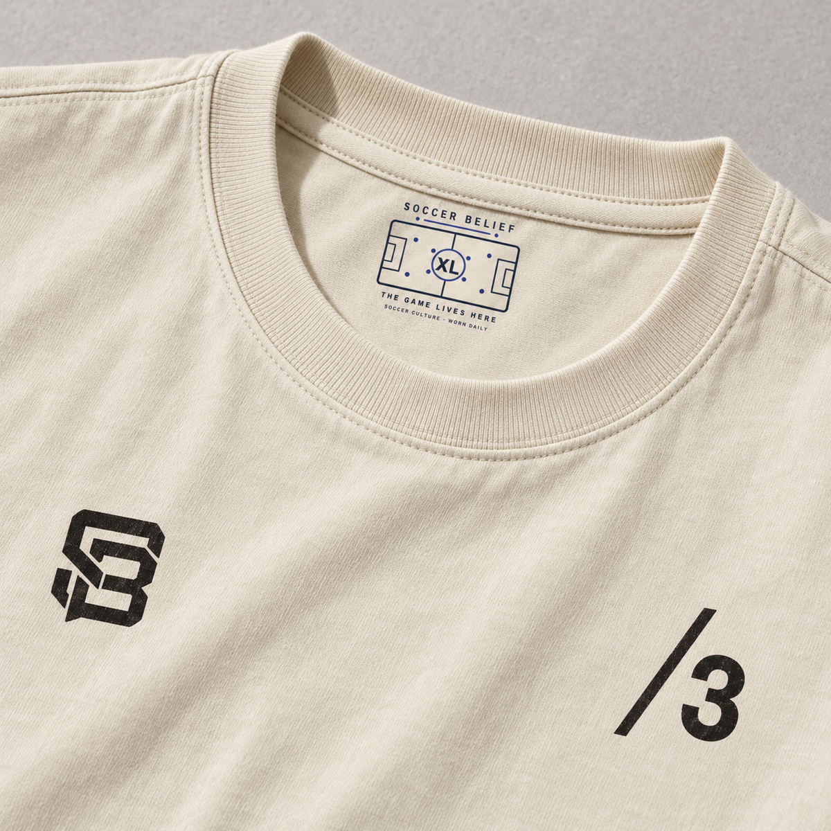 Not Just a Number #3 — Washed Oversized Tee