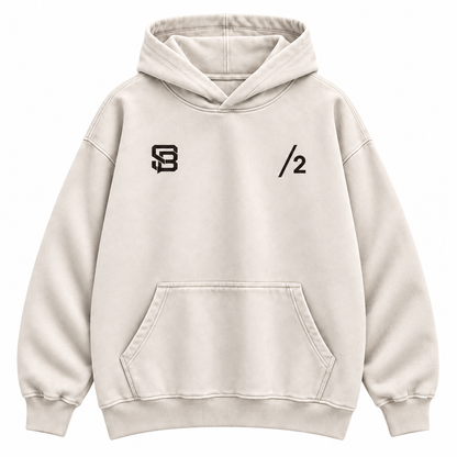 HOLD THE LINE — Washed Oversized Hoodie