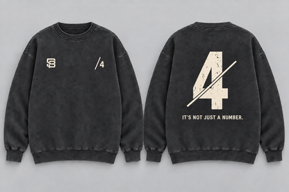 THE BACK LINE — Washed Oversized Crewneck