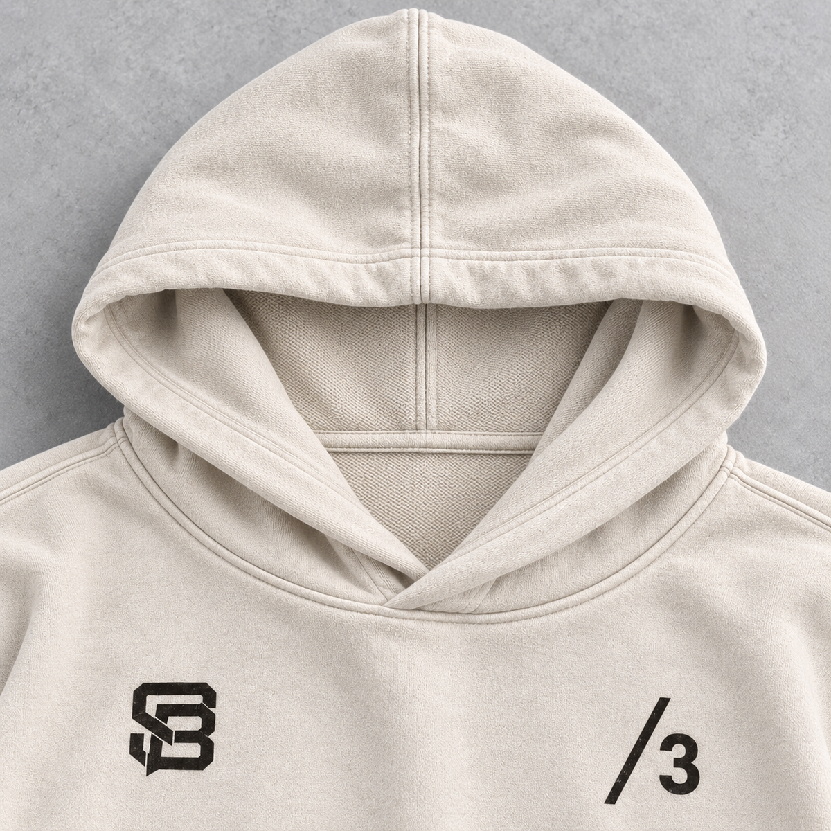 LAST LINE — Washed Oversized Hoodie