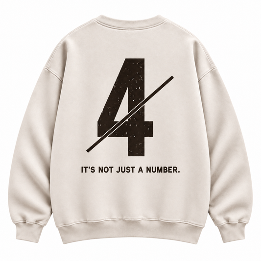 THE BACK LINE — Washed Oversized Crewneck
