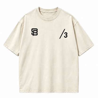 Not Just a Number #3 — Washed Oversized Tee