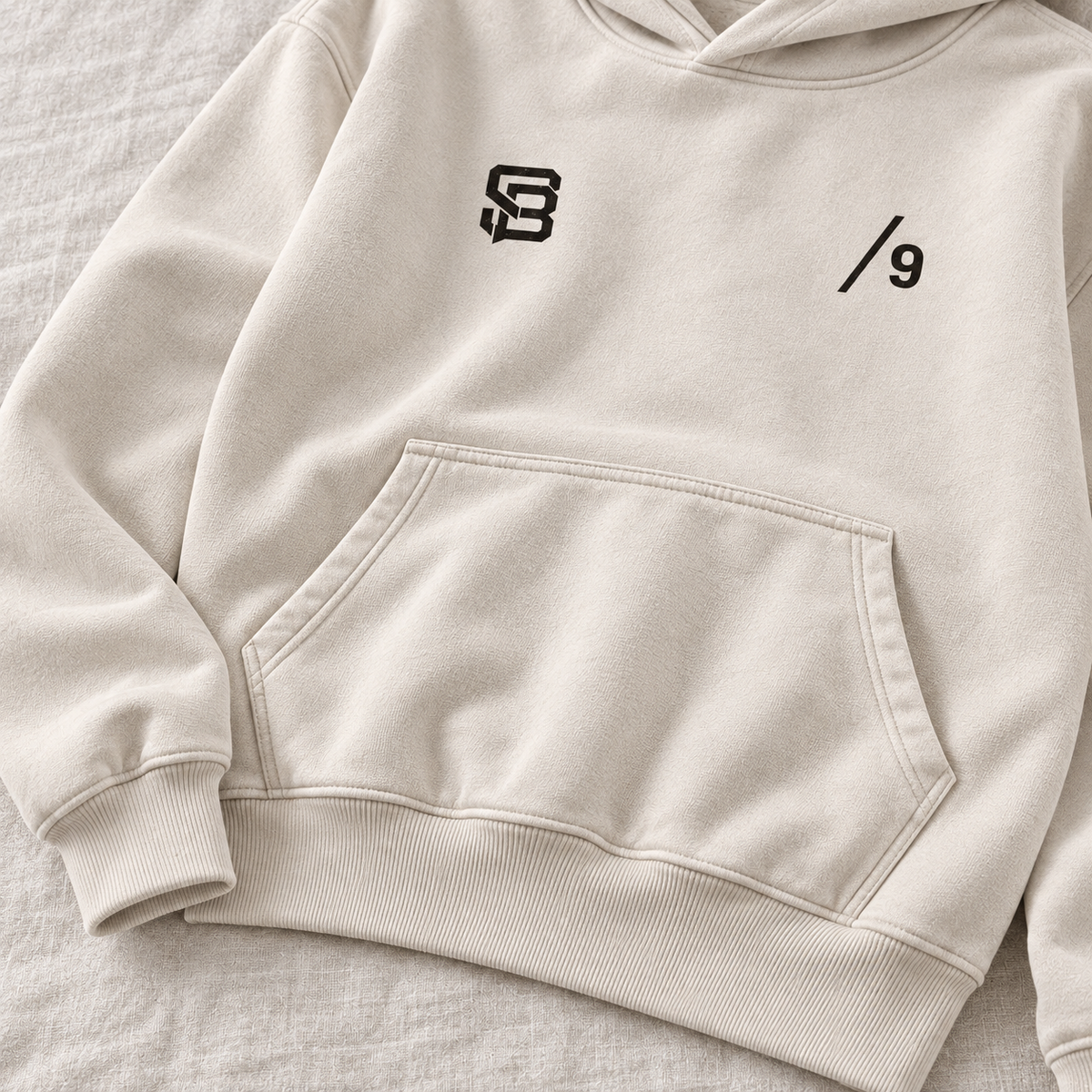THE FINISHER — Washed Oversized Hoodie