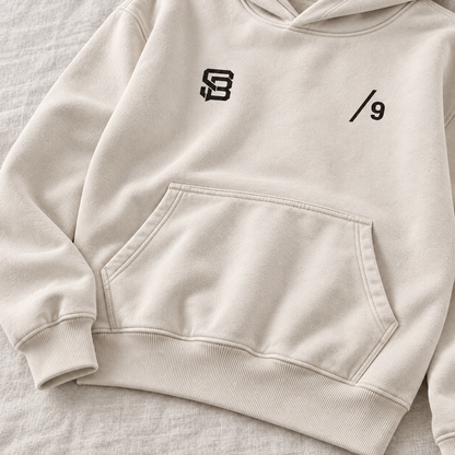 THE FINISHER — Washed Oversized Hoodie