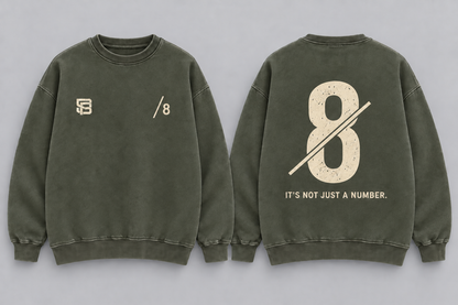 CONTROL THE GAME — Washed Oversized Crewneck