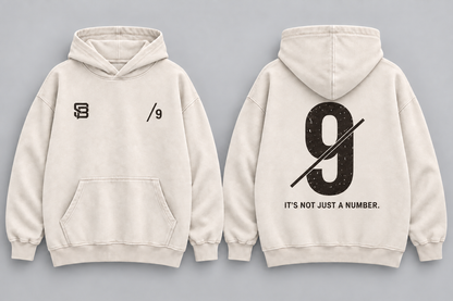 THE FINISHER — Washed Oversized Hoodie